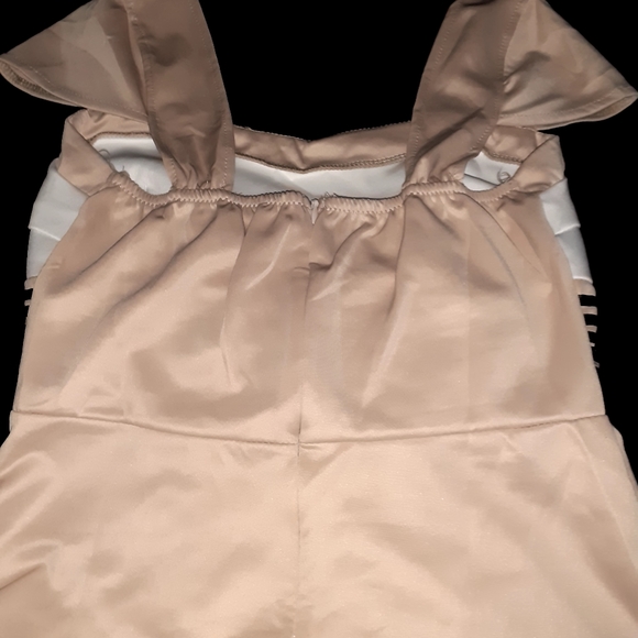 SALE! Khaki Colored Casual Dress - Picture 3 of 4